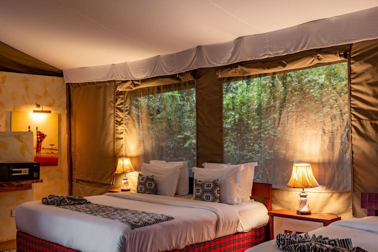 טאלק Prideinn Mara Camp & Cottages מראה חיצוני תמונה